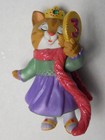 Hallmark Child Age #3 Ornament Girl KITTY CAT Orange Tabby 2004 Third Christmas — photo 3