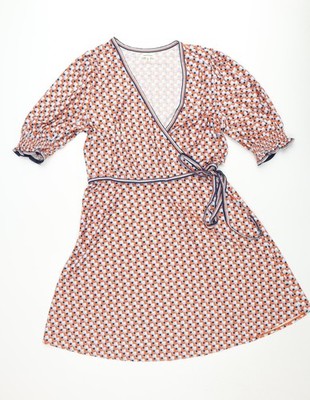 Max Studio Wickelkleid Damen UK Größe XL