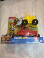 Fisher-Price Little People WORK AROUND TOWN Vehicle Set 5pc NEW