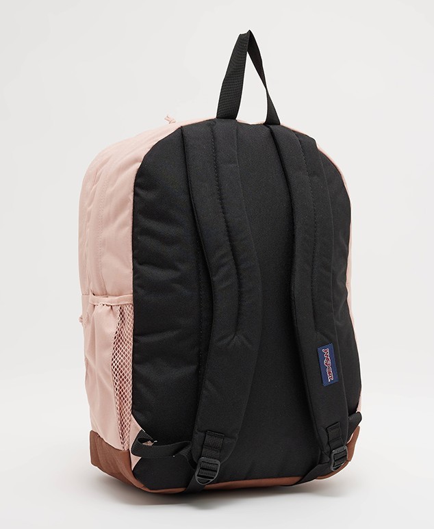 JanSport Cool Student 17.5" Backpack - Pink: Laptop-Friendly Structured Bookbag