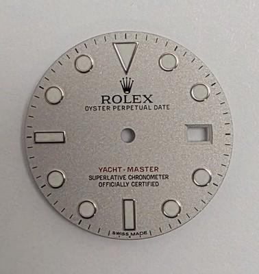 Authentic Genuine Rolex Dial Solid Platinum 950 Yacht Master  16622 US Stock
