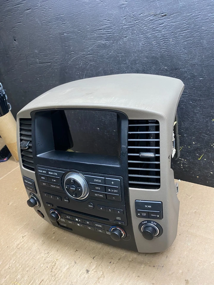 2008 2012 Nissan Pathfinder Radio A/C Heat Temperature Climate Control T5830 DG - Image 3 of 4