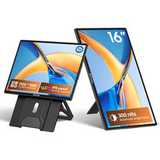 Blackview Table 9 16in FHD Portable Monitor Laptop Screen Extender 360  Rotating