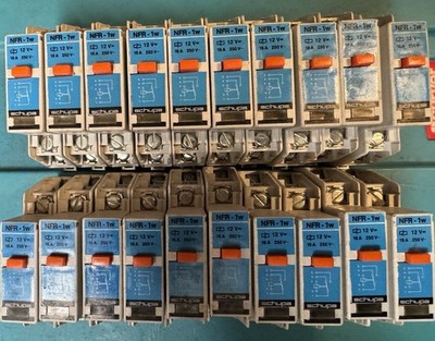 Schupa NFR-1W Relais 12V-DC, 250V-16A      20 Stück!