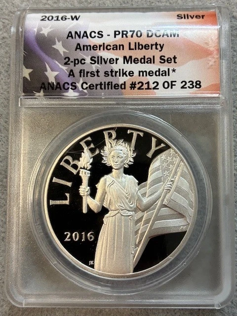 ANACS Certified PR 70 Silver Bullion Coins for sale | eBay