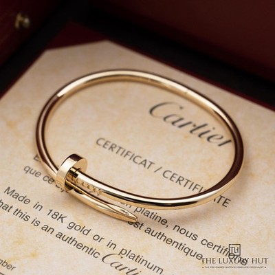 Cartier 18kt Gelbgold Juste Un Clou Armband ''klassisches Modell'' - Größe 17 - F...