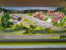 Komplettanlage Spur N Fleischmann Modelleisenbahnanlage (Nr.1026)Lieferung