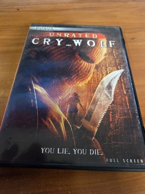 Cry Wolf (DVD, 2005, Full Frame - Unrated)