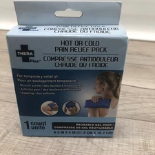 HOT OR COLD PAIN RELIEF GEL PACK WITH POUCH FREE USA S&H