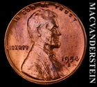 1954-S Lincoln Wheat Cent - Choice Gem Brilliant Unc  Color  No Reserve  #L3445