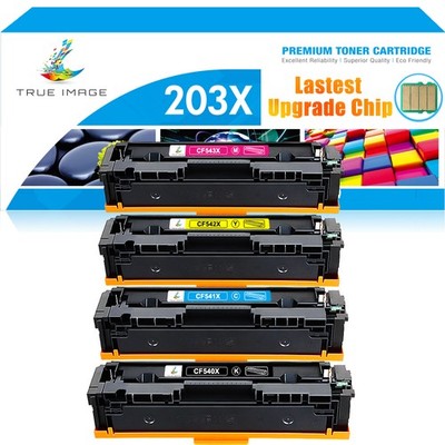4xl Toner Für HP 203X CF540X Color LaserJet Pro M254dw M254nw M254dn MFP M281fdw