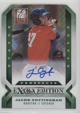 2013 Panini Elite Extra Edition 19/25 Jacob Nottingham #167 Auto 0b2