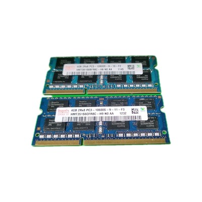 Macbok Pro  8GB (2X4GB) 1RX8 PC3-10600S DDR3-1333MHZ RAM