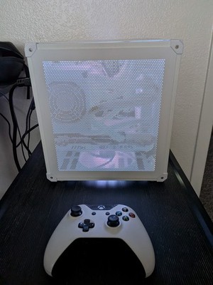  ITX White Gaming  PC w/ Dedicated NVIDIA GeForce RTX 4070 TI SUPER 