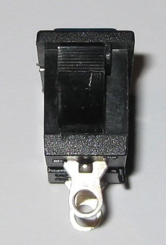 5 X Swann Industries Illuminated Rocker Switch - SPST - 125V 15A - Lighted Blue - Picture 5 of 7