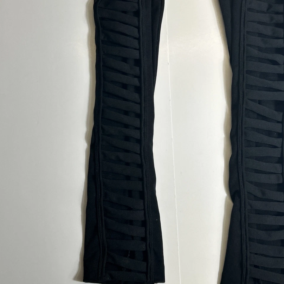 Eye Candy Leggings Black Yoga Pants Size Youth 1x/2x Medium/large - Image 4 of 4