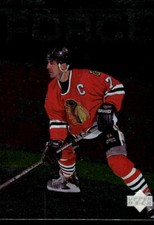 1997-98 Upper Deck #394 Chris Chelios Chicago Blackhawks Hockey Card HOF