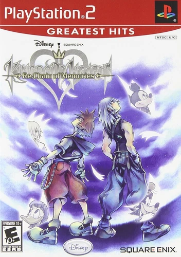 Kingdom Hearts Re: Chain of Memories (Sony PlayStation 2) With Game, Manual,Case