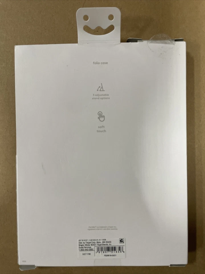 heyday Apple iPad Mini and Pencil Case - Dusty Pink - Image 2 of 4