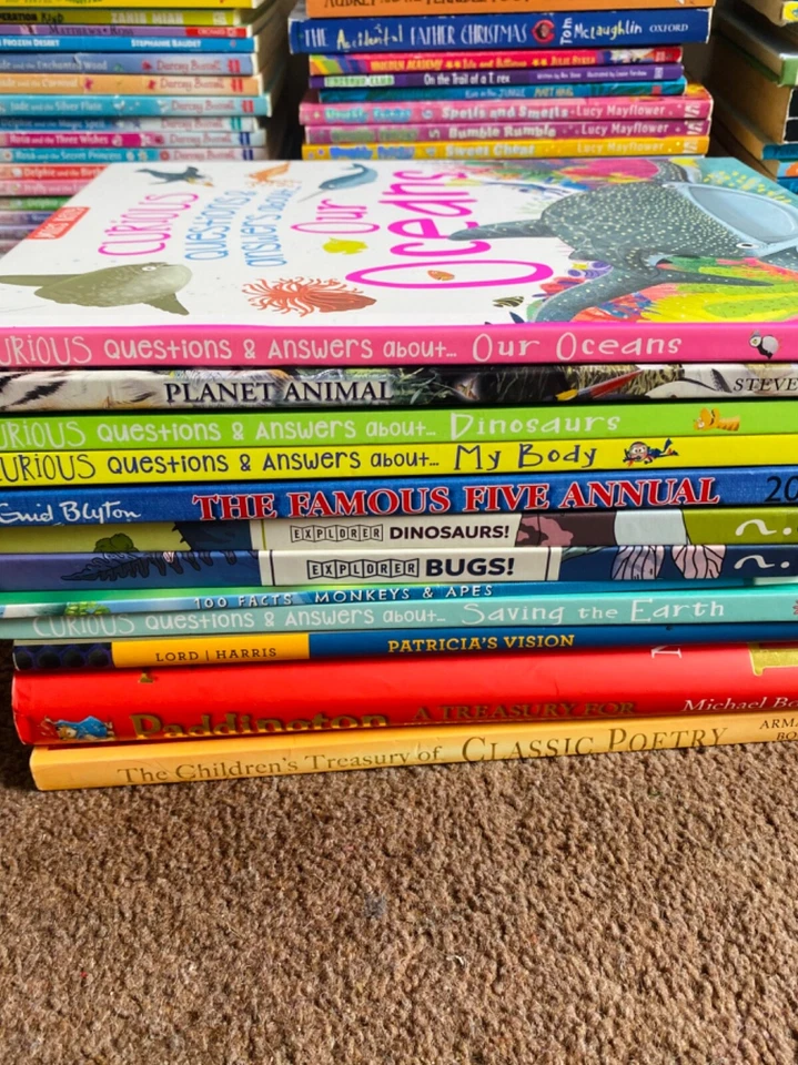 100 Kids Books Bulk Lot Bundle Paperback/hardback Enid blyton Horrid Henry fairy - Image 3 of 4