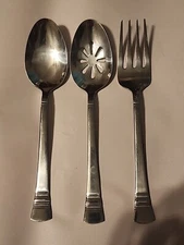Pfaltzgraff Silverware Serving Lot Of 3 - 18/0 Stainless - NNX-9