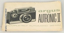 ARGUS AUTRONIC 2 INSTRUCTION MANUAL
