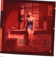 Tuesday Weld Sultry barefoot leggy pin up Original 2.25 x 2.25 Transparency