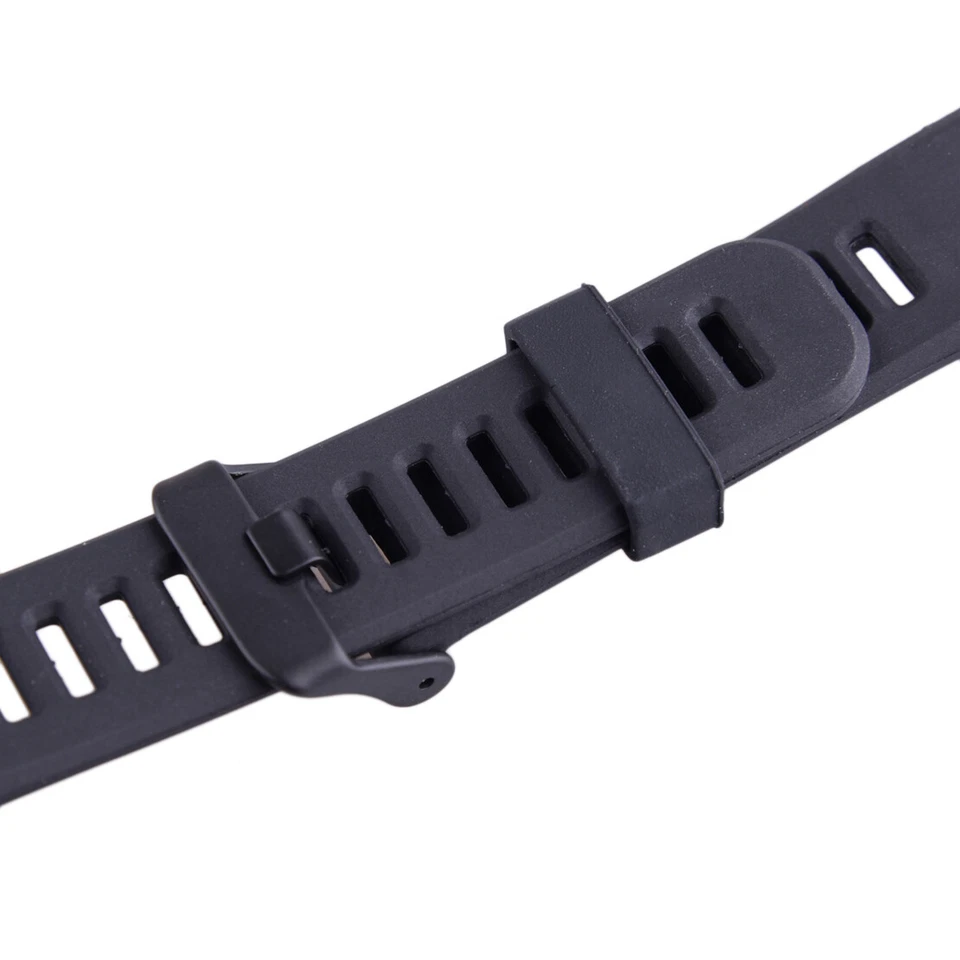 DE Sport Silikon Armband Uhrenarmband Für Garmin Vivosmart HR Uhr Strap og - Bild 3 von 3