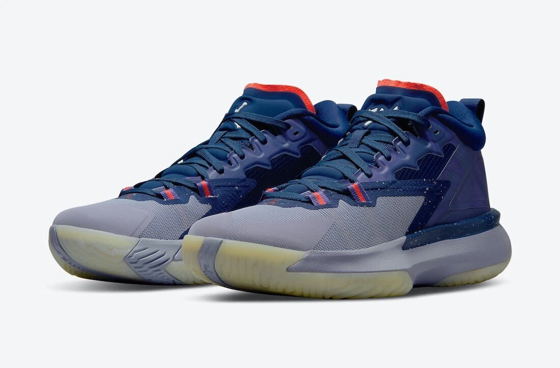 Nike AIR JORDAN ZION 1 ZNA I BLUE VOID BRIGHT CRIMSON DA3130 400