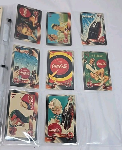 Set scheda telefonica Coca Cola Sprint 1996 Cel e foncard - Foto 19 di 20