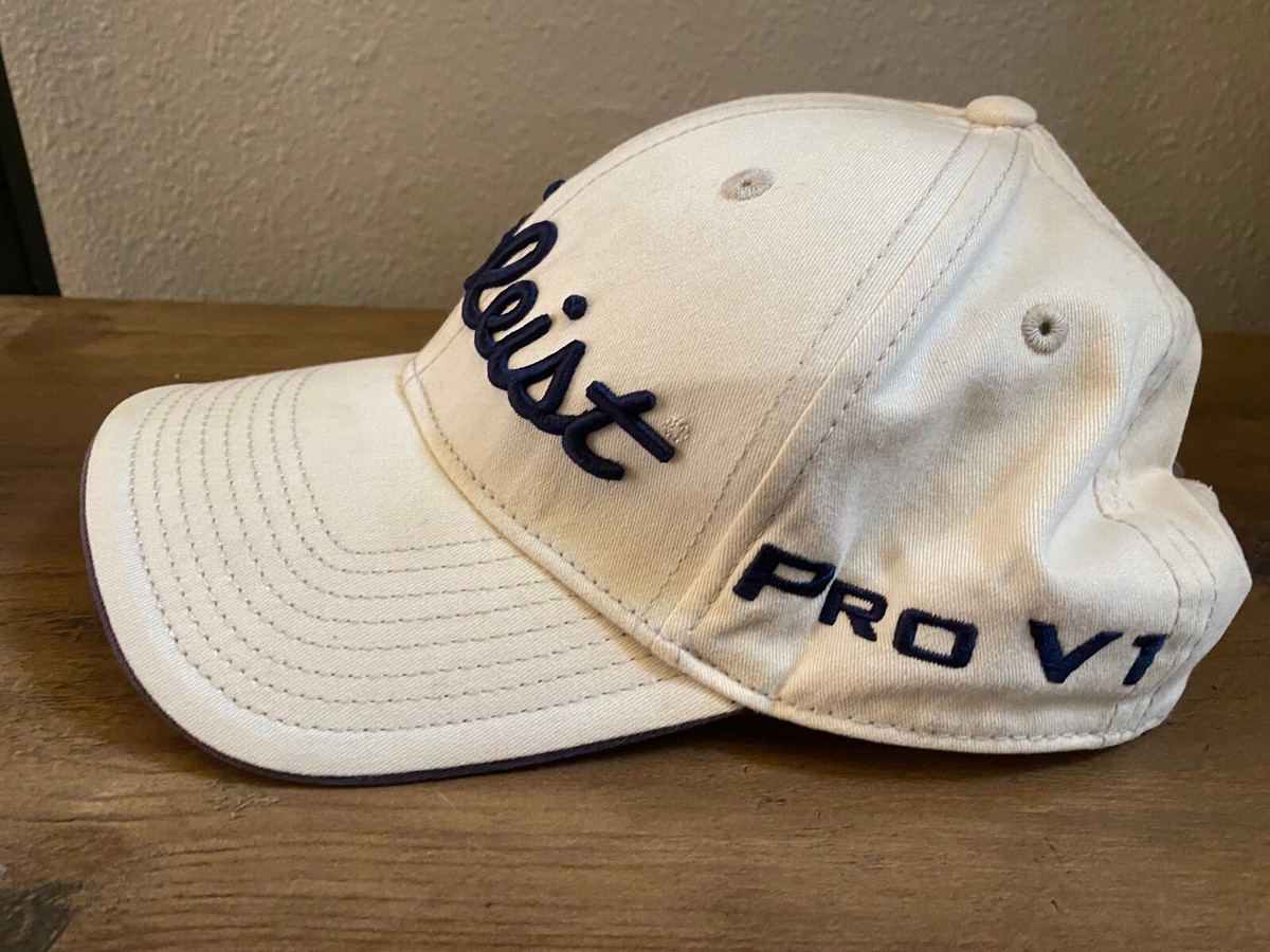 Casquette De Golf Titleist Homme - Taille Med/Large - Blanche, Modèle Pro V1