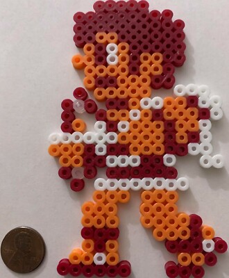 Pit Kid Icarus Perler Artkal Bead Sprite Art Nintendo Angel NES Retro Pixel