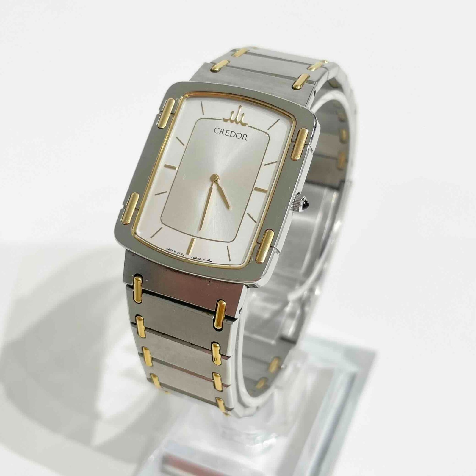 Vintage SEIKO CREDOR 2F70-5590 Silver Men