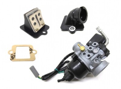   12mm Vergaser Ansaugstutzen Membranblock für Vespa ET2 LX LXV 50