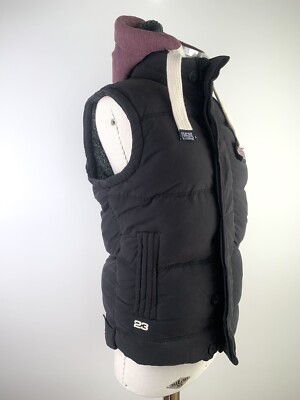 Superdry Size S Alpine Sport Womens Hooded Feather Down Gilet