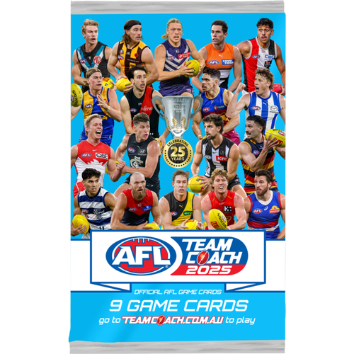 2025 AFL Teamcoach Footy Cards Trading Card Team Coach Sealed Card Box - Foto 2 di 8