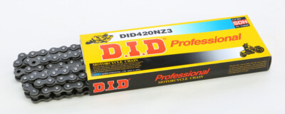 D.I.D. 420 NZ3 Super Non O-Ring Chain 420NZ3-120 LINK 120 Links