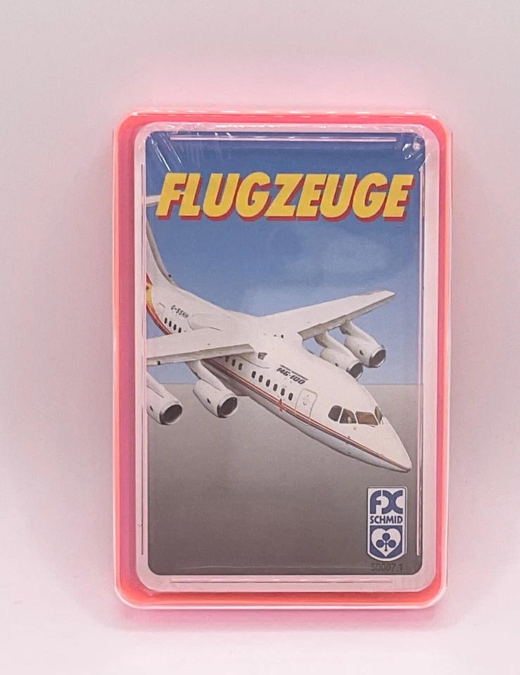 Quartett-Spiel von FX Schmid ,,Flugzeuge,, ,,Neu in OVP,,