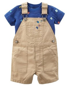 baby boy shortalls