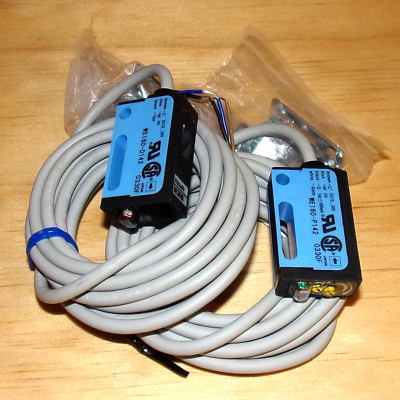 SICK 10-30VDC Through-beam Photoelectric Sensor Set WE160-P142 w/ WS160-D142