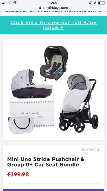 mini uno pushchair
