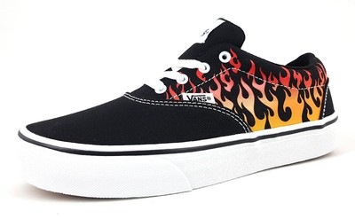 Vans Doheny Kinderschuhe Jungen Halbschuhe Schnürer Sneaker Schwarz