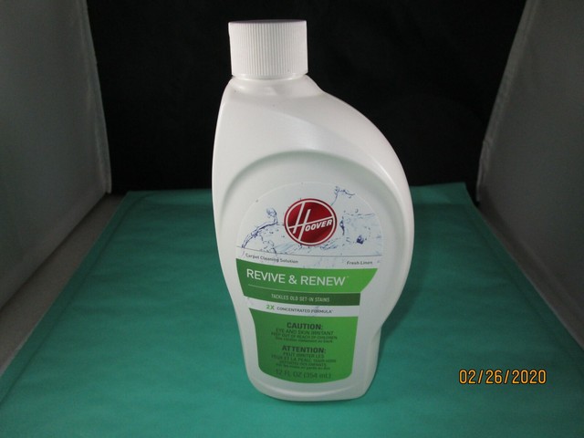 hoover revive and renew carpet cleaner