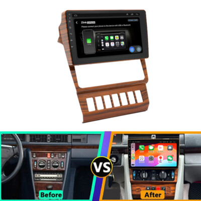 9'' For Benz E Class W124 Android Stereo Radio GPS Navi WiFi FM Support Carplay