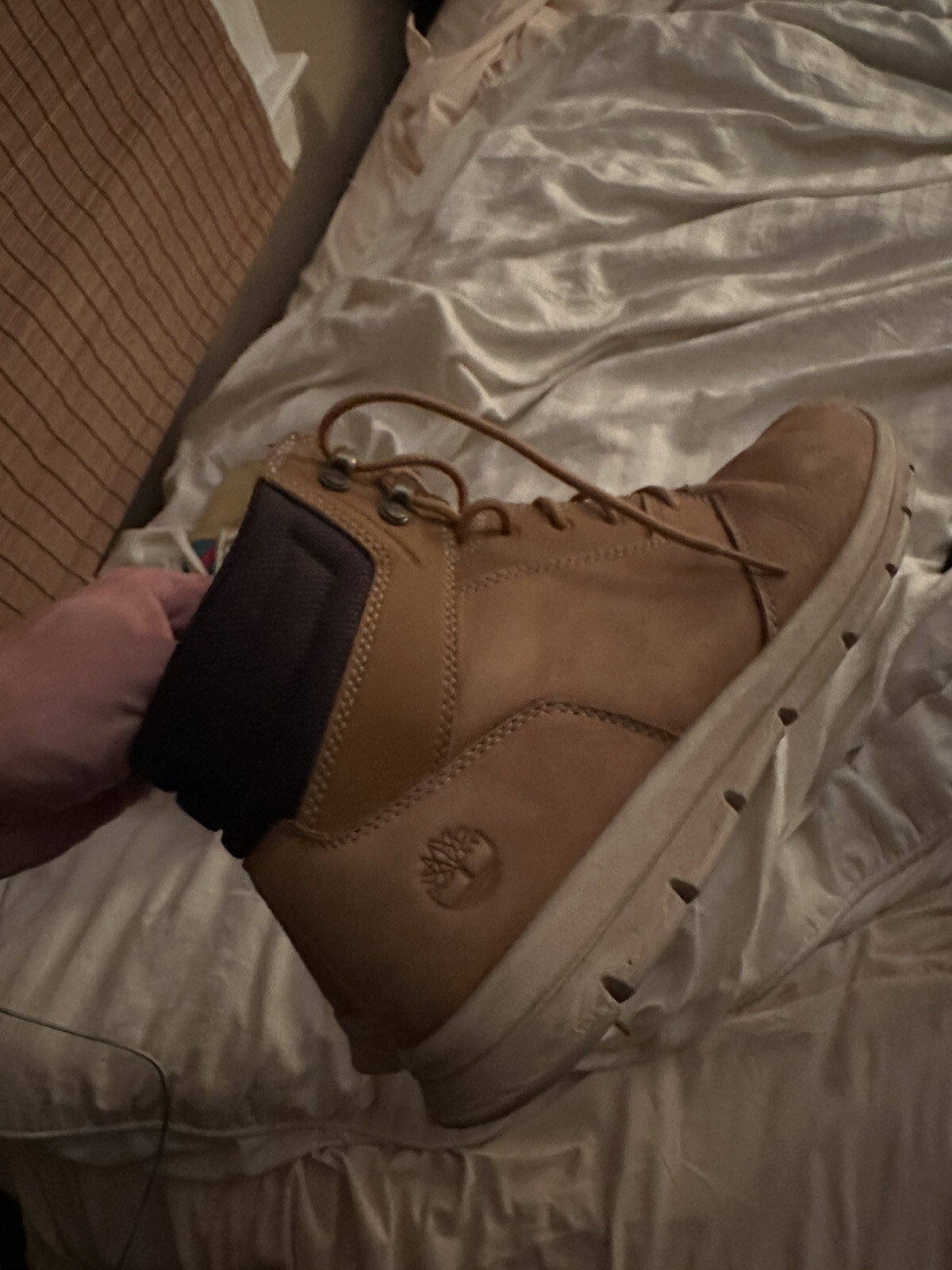 Timberland Groveton Moc -Toe Chukka Boots 未処理/天然】Timberland Groveton Leather and Fabric Chukka  main image 3