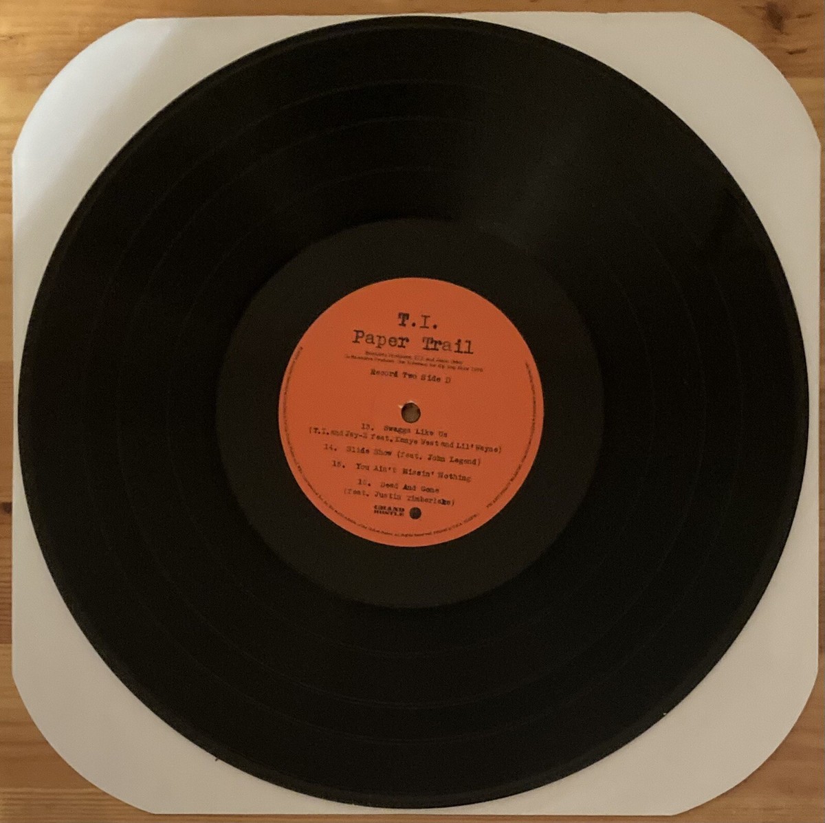 T.I. TI Paper Trail LPレコード T.I. - Paper Trail - Amazon.com Music
