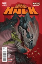 The Totally Awesome Hulk (2015) #1.MU NM Rahzzah Cover Monsters Unleashed