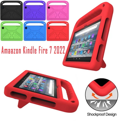 Cover For Amazon Kindle Fire 7 2022 7.0 inch Shockproof Tablets Kids EVA Case