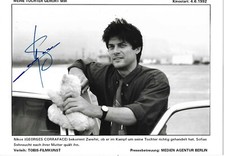 Georges Corraface Autogramm signed 13x18 cm Bild s/w