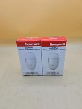 Honeywell Aurora Pet Immune PIR Motion Sensor 35 Ft X 45 Ft Range 2 Pack White